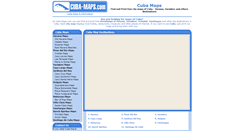Desktop Screenshot of cuba-maps.com